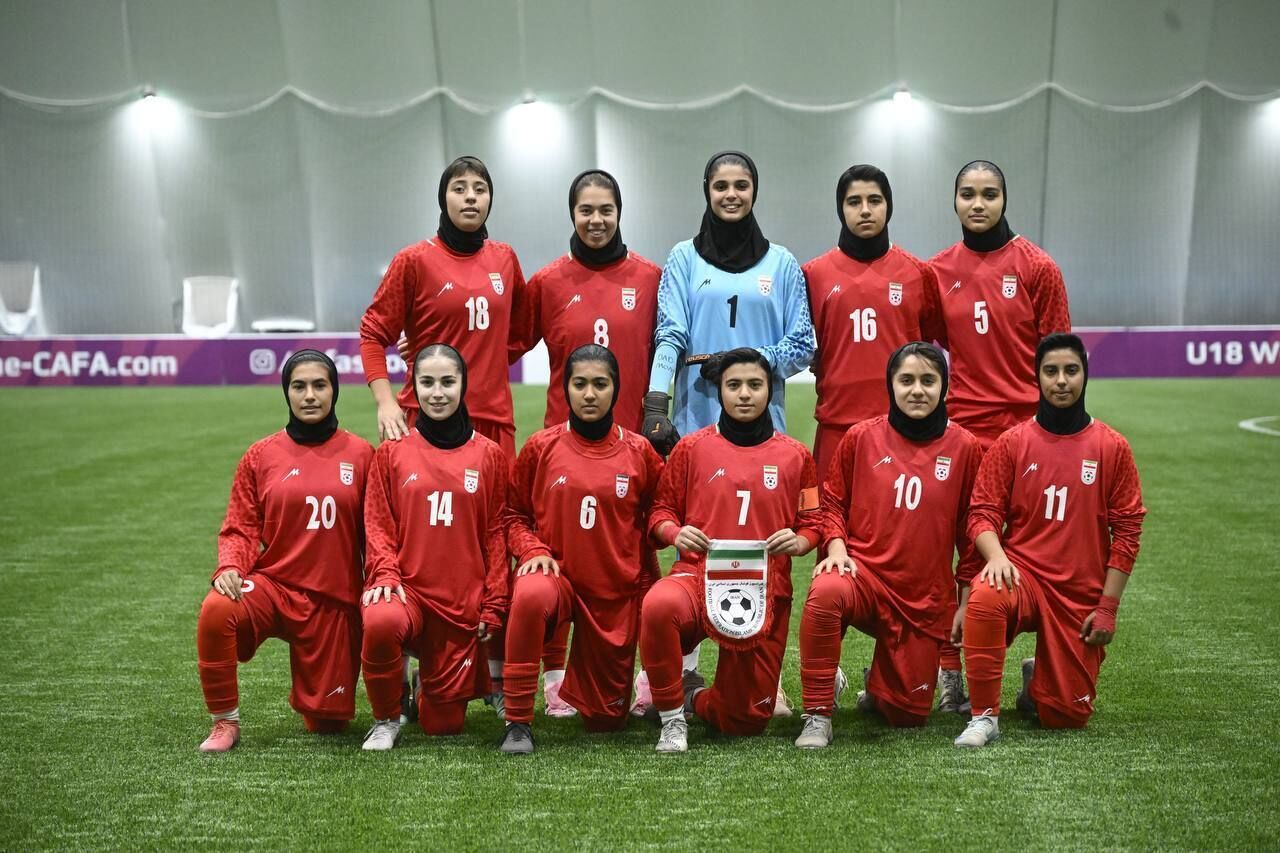 شکست دختران فوتبال ایران مقابل ازبکستان در کافا