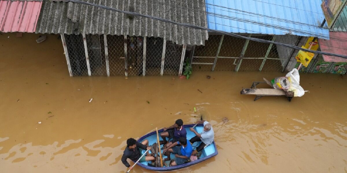 شمار قربانیان سیل و رانش زمین در سریلانکا به ۱۵۳ نفر افزایش یافت