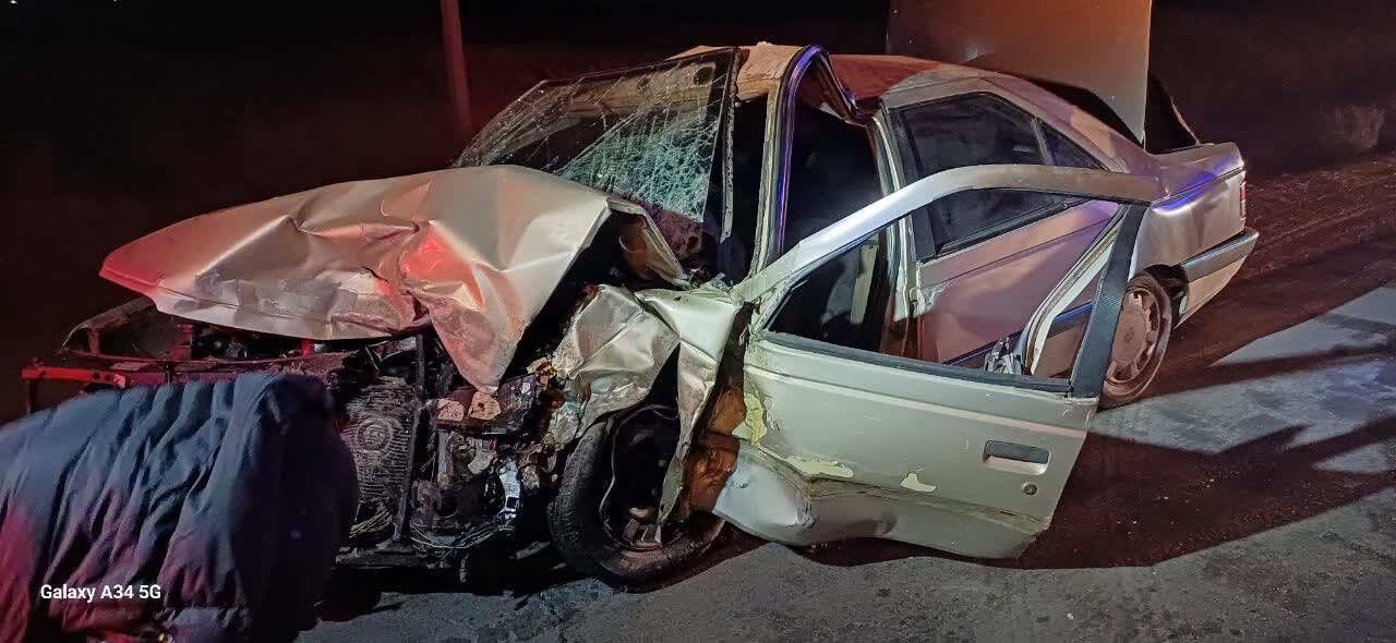 تصادف زنجیره‌ای در آزادراه قم - تهران ۱۱ مصدوم داشت