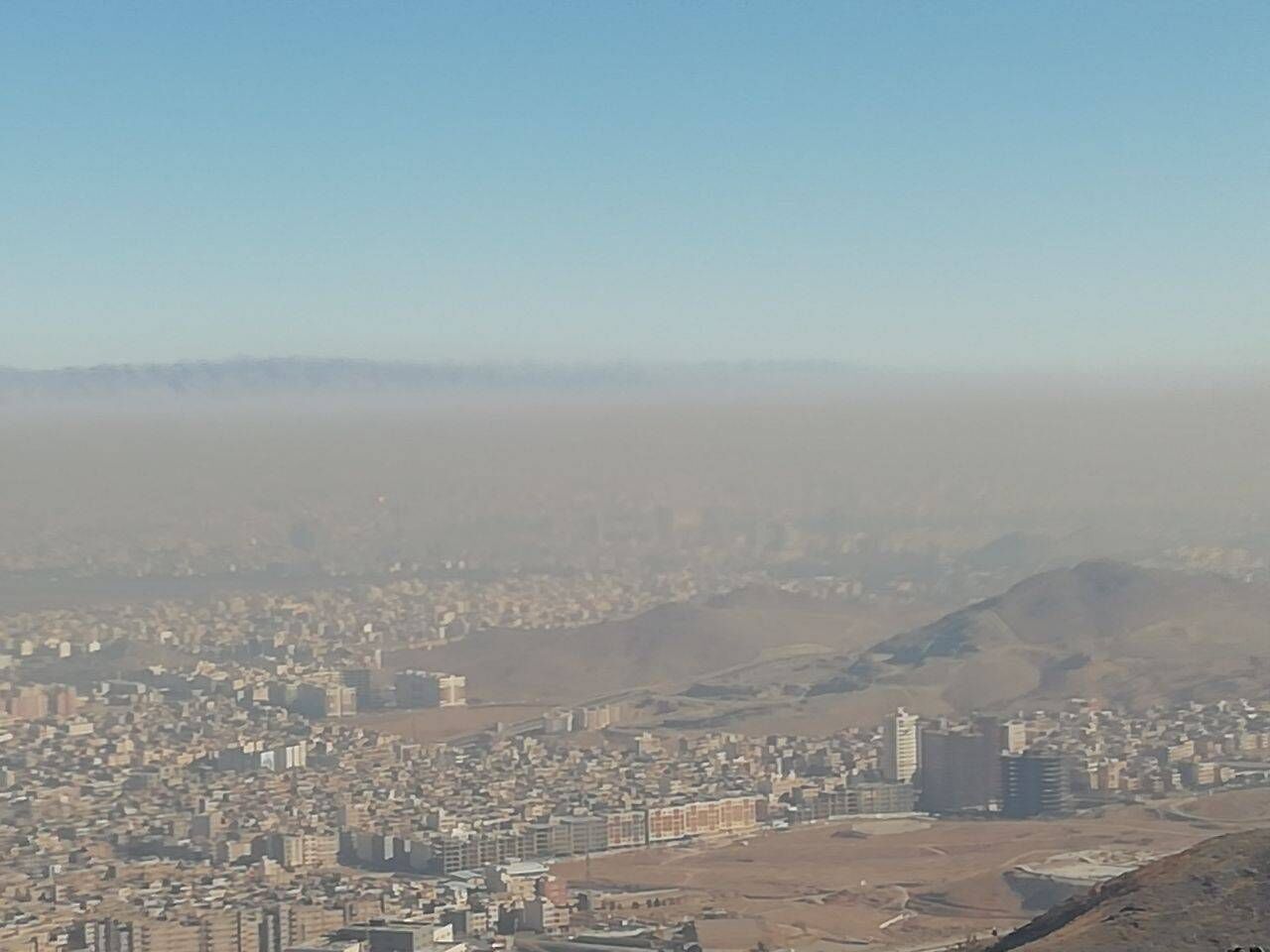 هوای مشهد همچنان در وضعیت هشدار است