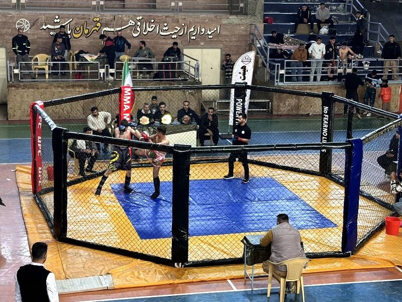 سردشت قهرمان مسابقات هنرهای رزمی ترکیبی آذربایجان‌غربی شد
