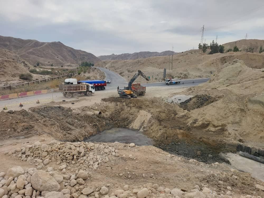 پیشرفت ۹۵ درصدی بهسازی محور گچساران به بی‌بی‌حکیمه