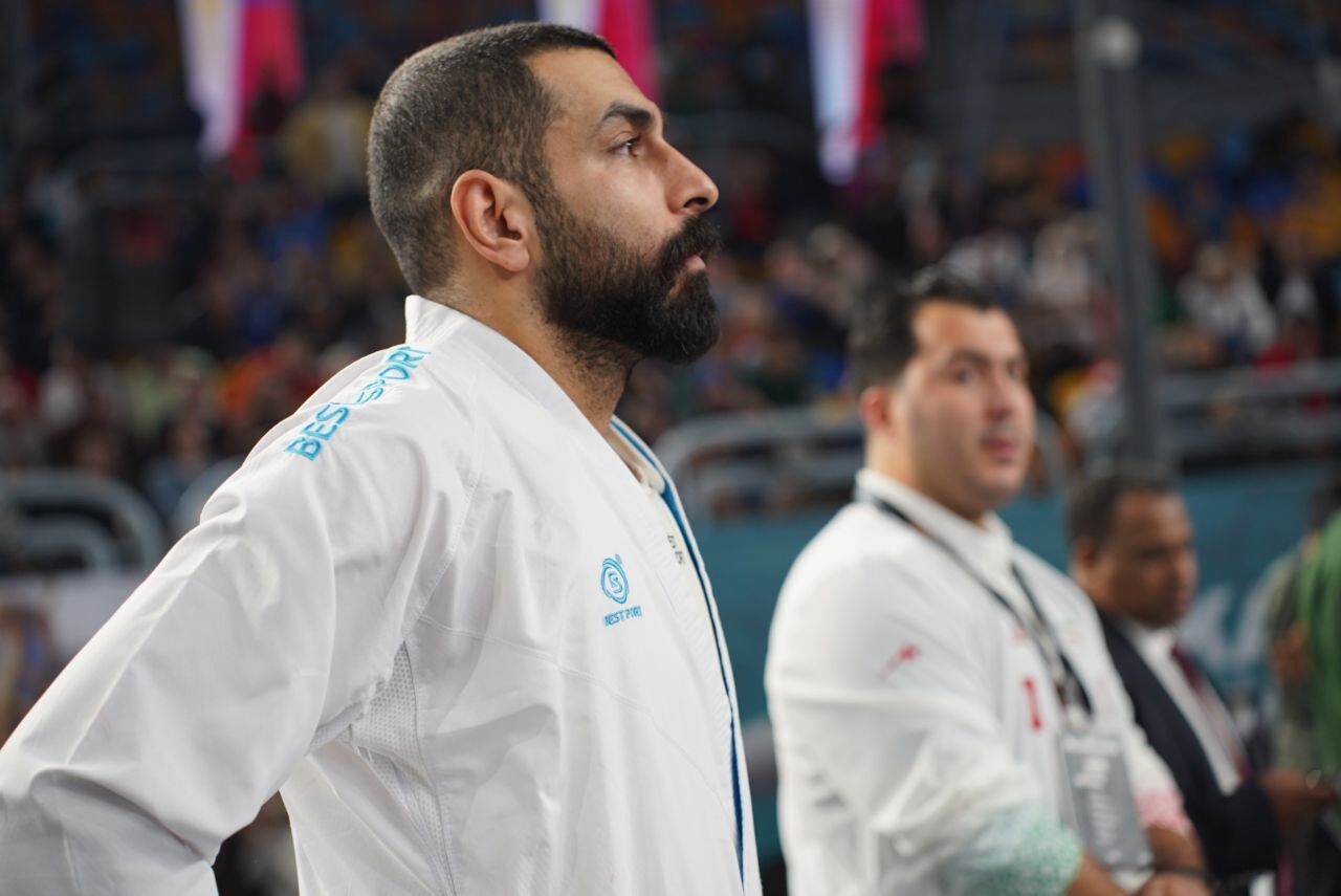 یک رای طلا از ایران گرفت؛ اباذری به مدال نقره کاراته جهان رسید