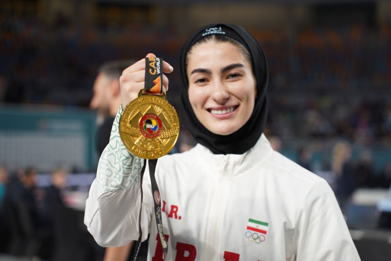 تاریخ‌سازی در کاراته‌؛ آتوسا گلشادنژاد قهرمان جهان شد