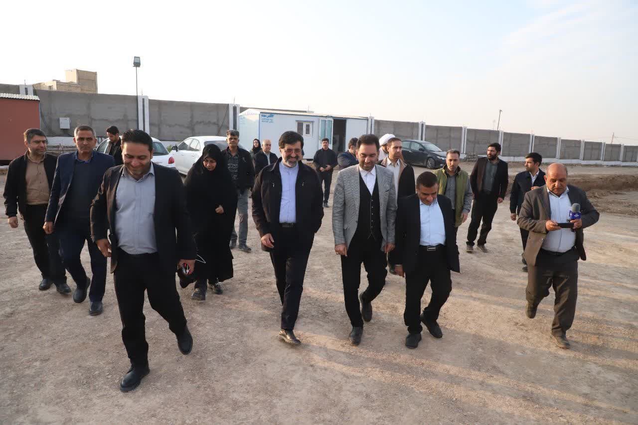 تاکید استاندار قم بر تکمیل زیرساخت های خدماتی  شهرستان کهک