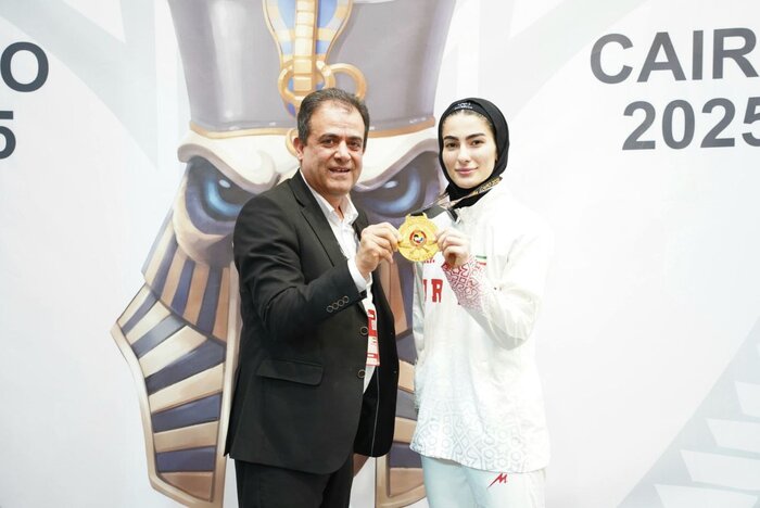 گلشادنژاد: هیچ چیز باارزشتر از افتخارآفرینی برای کشورم نیست؛ مسئولیتم سنگینتر شد