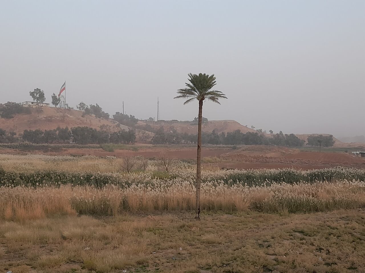 فیلم | کاهش دید افقی ناشی از گرد و غبار در قصرشیرین