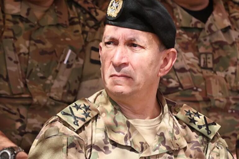لغو سفر فرمانده ارتش لبنان به آمریکا به‌دلیل مخالفت با دیدار با افسران صهیونیسم