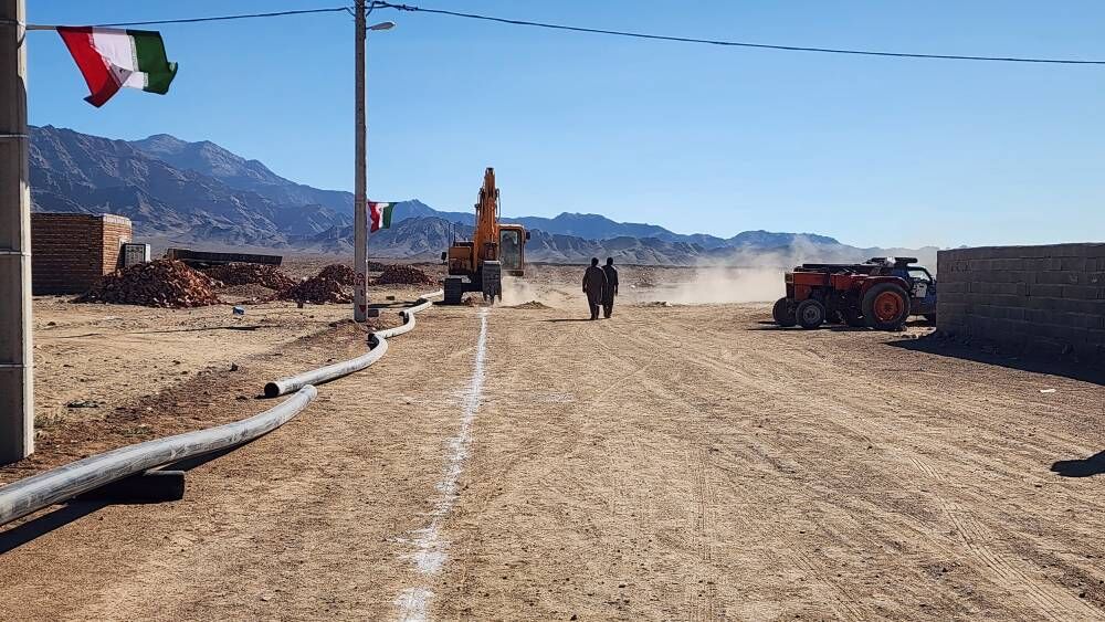 پایان چشم‌انتظاری۲ هزار نفر با آغاز عملیات آبرسانی به روستای محروم علی‌آباد زاهدان