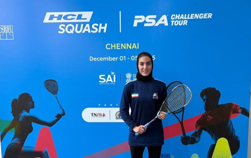 اسکواش رنکینگ جهانی؛ پیروزی مقتدرانه ملی‌پوش ایران برابر نماینده هند