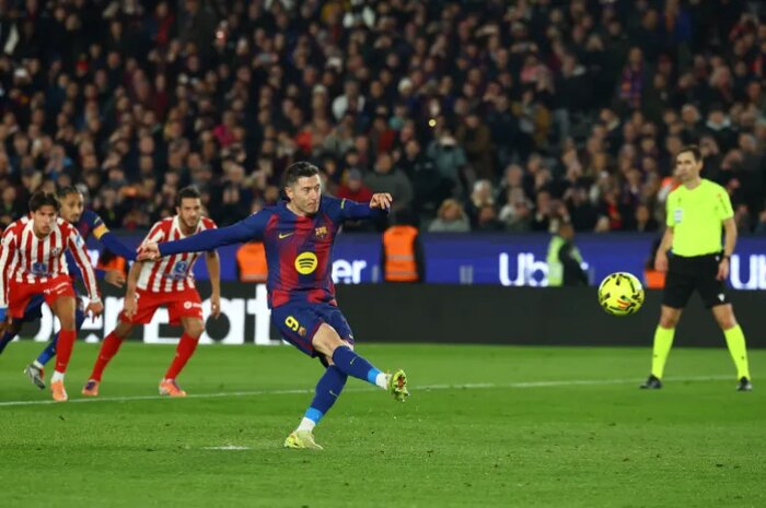 برد بزرگ بارسلونا مقابل اتلتیکو برای تثبیت صدرنشینی 3