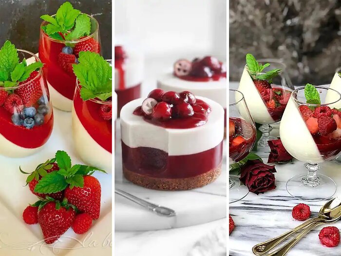 دسرهای سرخ و نوشیدنیهای یلدایی