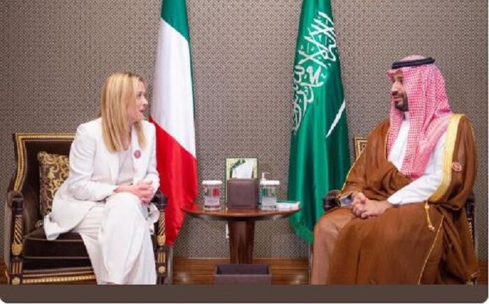گفت وگوی ولیعهد عربستان و نخست وزیر ایتالیا در باره تحولات منطقه