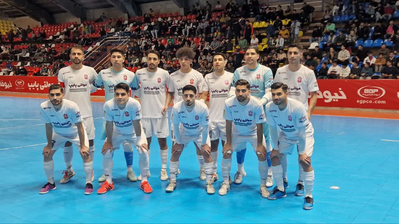 گیتی پسند اصفهان جایگاه اولی خود در لیگ برتر فوتسال را تثبیت کرد