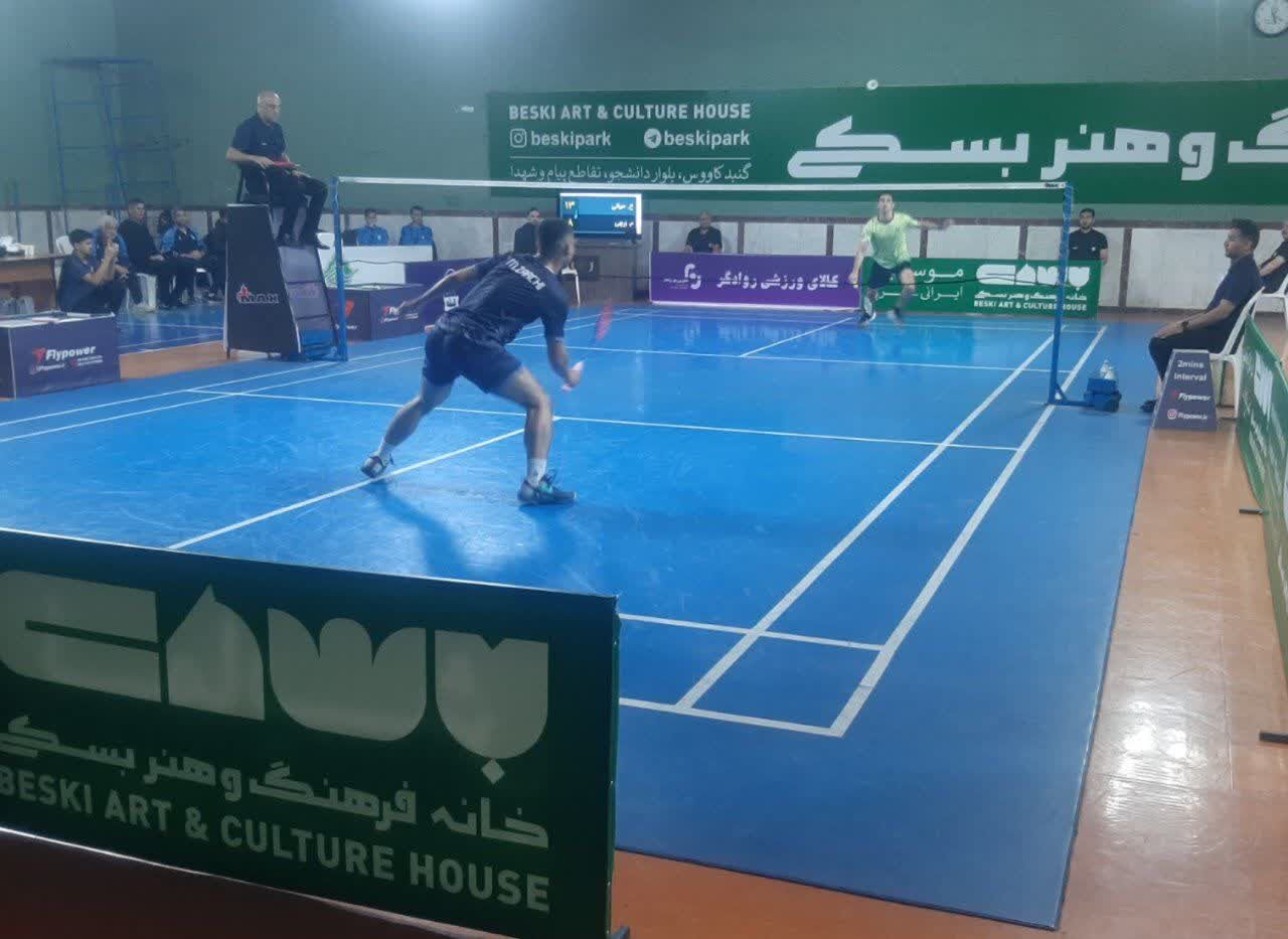 پنجمین پیروزی بدمینتون بسکی گنبد در لیگ برتر+ فیلم