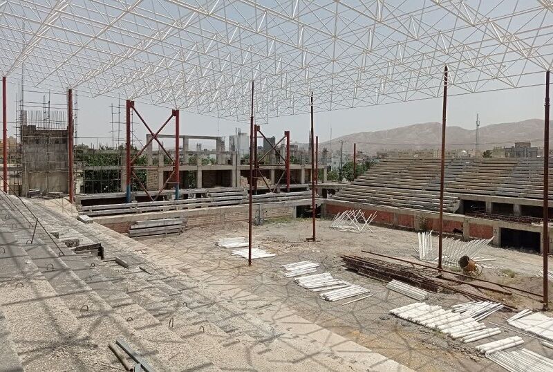 شتاب در تکمیل سالن ورزشی شیروان با سه هزار میلیارد ریال اعتبار جدید