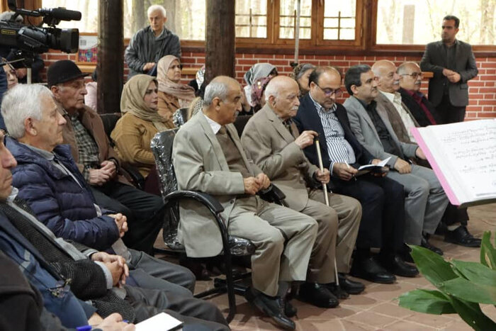 تجلیلی برای علی اکبر مرادیان گروسی پیر شعر گیلان