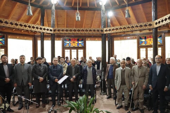 تجلیلی برای علی اکبر مرادیان گروسی پیر شعر گیلان