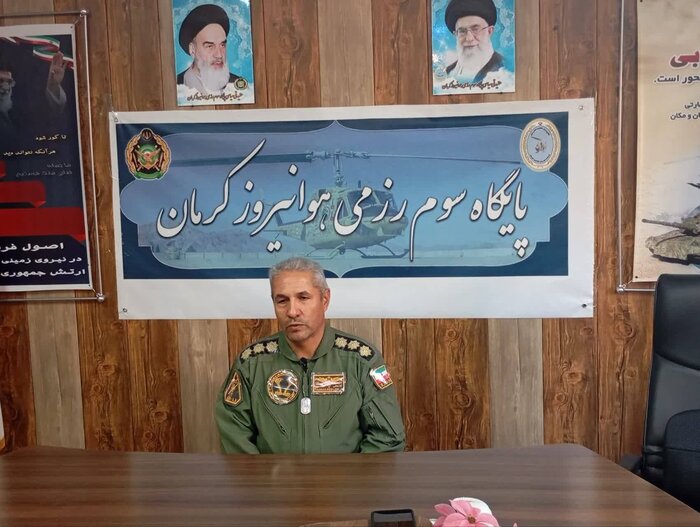 فرمانده پایگاه سوم هوانیروز ارتش: در بالاترین سطح آمادگی قرار داریم