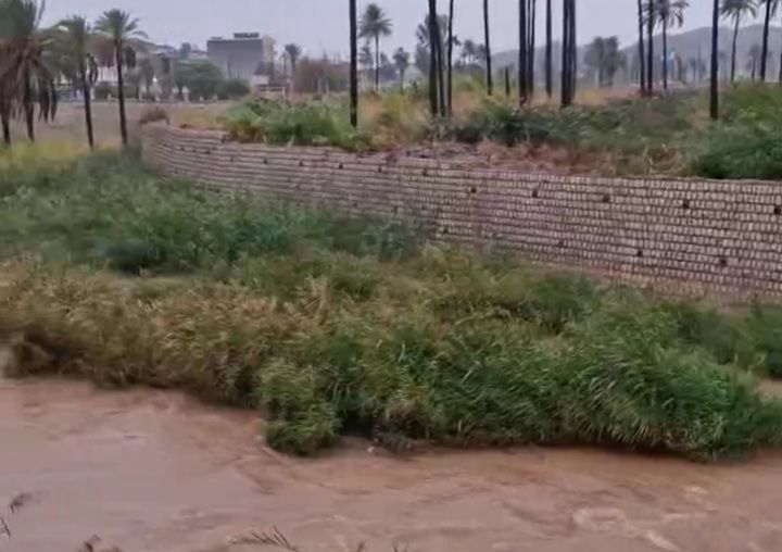 فیلم | آبگرفتگی معابر قصرشیرین براثر بارش باران