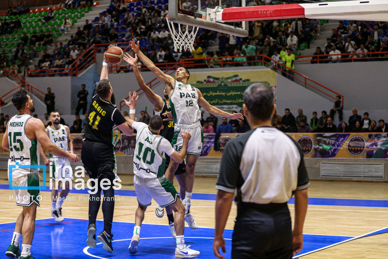 لیگ برتر بسکتبال؛ کاله مازندران با پیروزی خارج از خانه دوم جدول شد