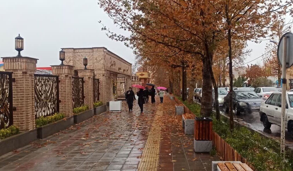 طراوت پاییزی جنوب آذربایجان‌شرقی/ مراغه با بیشترین میزان بارش