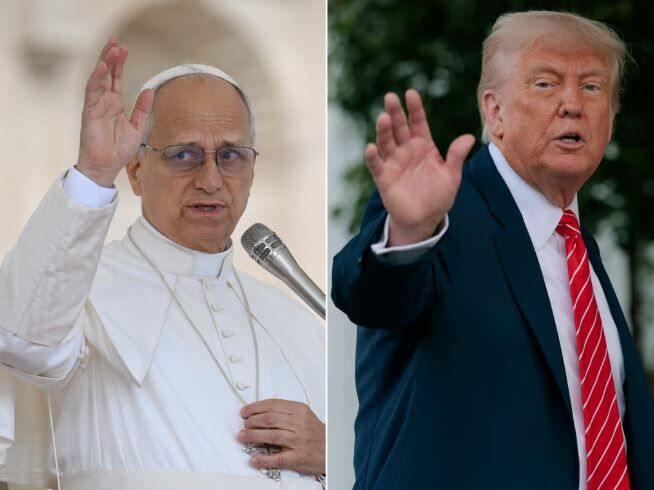 ابراز علاقه ترامپ برای دیدار با پاپ لئو