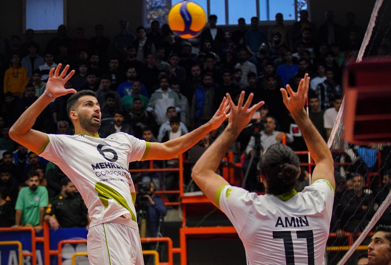 لیگ برتر والیبال | مهرگان نور به دنبال سومین برد فصل