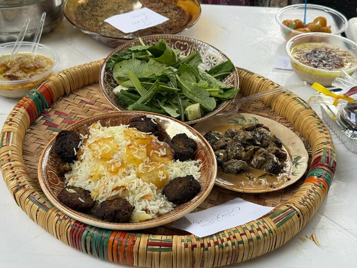 بانوان قشمی هنر آشپزی خود را به نمایش گذاشتند