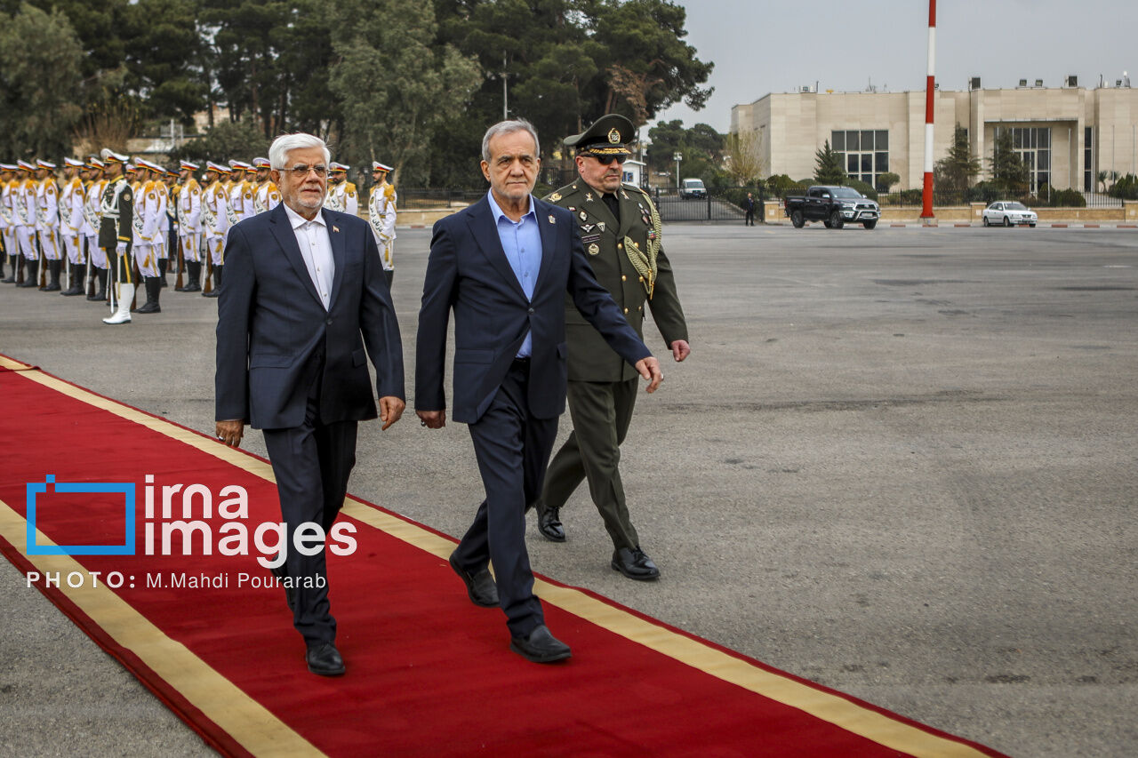 President Pezeshkian seen off by Iran’s vice-president before Kazakhstan trip
