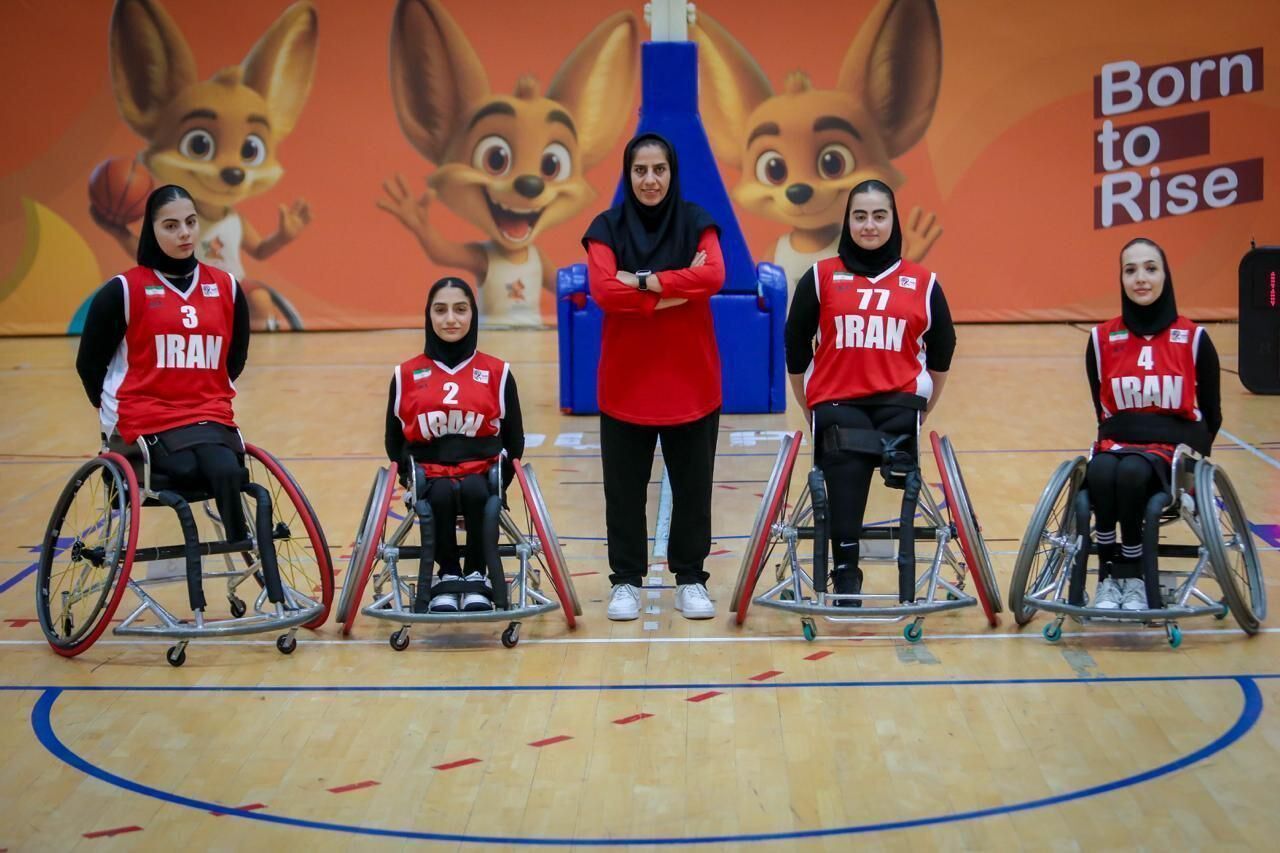 بازی‌های پاراآسیایی جوانان؛ بسکتبال با ویلچر سه نفره دختران نقره گرفت
