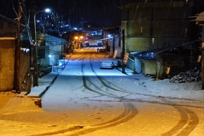 ۵۸ درصد کمبود بارش پاییزی خلخال جبران شد
