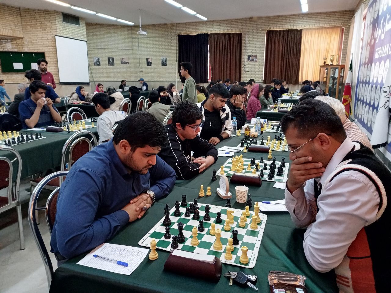 نتایج مسابقات شطرنج لیگ دسته یک کشور در کرمان؛ فرین یزد صدرنشین شد