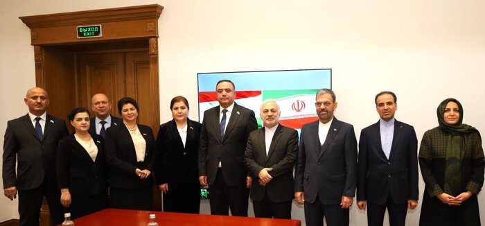 دیدار معاون مجلس وزارت خارجه با معاون رئیس مجلس تاجیکستان/ضرورت تقویت همکاریهای پارلمانی