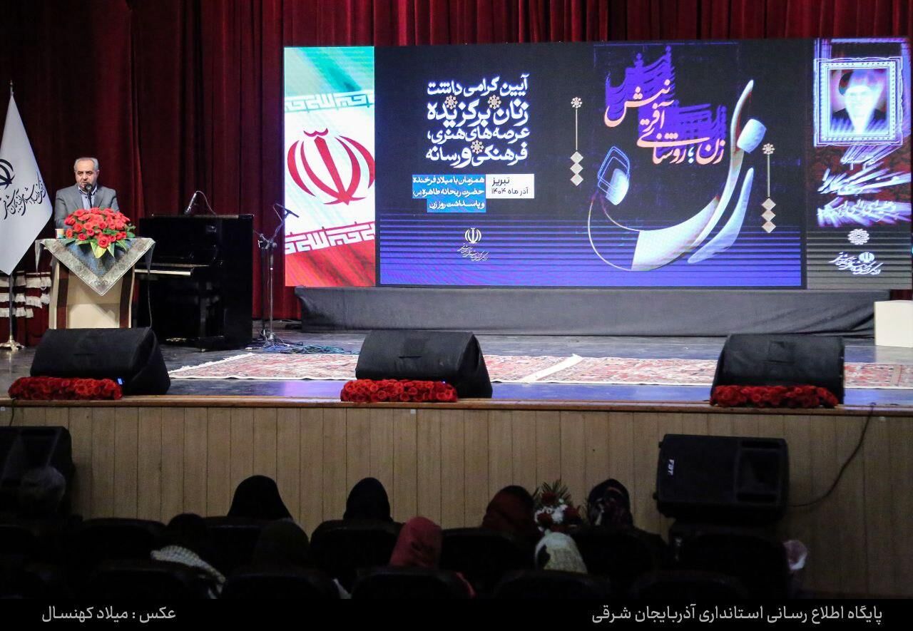 سرمست: هویت فرهنگی آذربایجان شرقی وامدار حضور زنان خلاق و هنرمند است