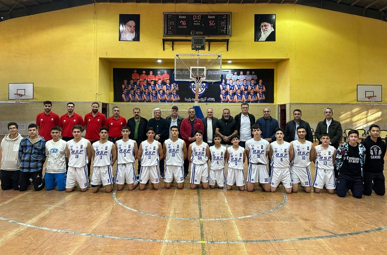 تیم آویژه صنعت مشهد راهی مرحله بعدی لیگ بسکتبال نوجوانان کشور شد