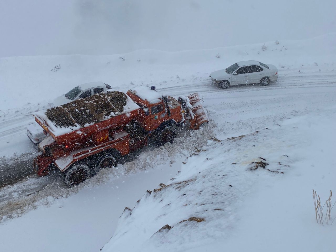 بارش باران در ۱۸ شهرستان فارس و برف در سه مسیر کوهستانی؛ هشدار مه‌گرفتگی در جاده‌ها