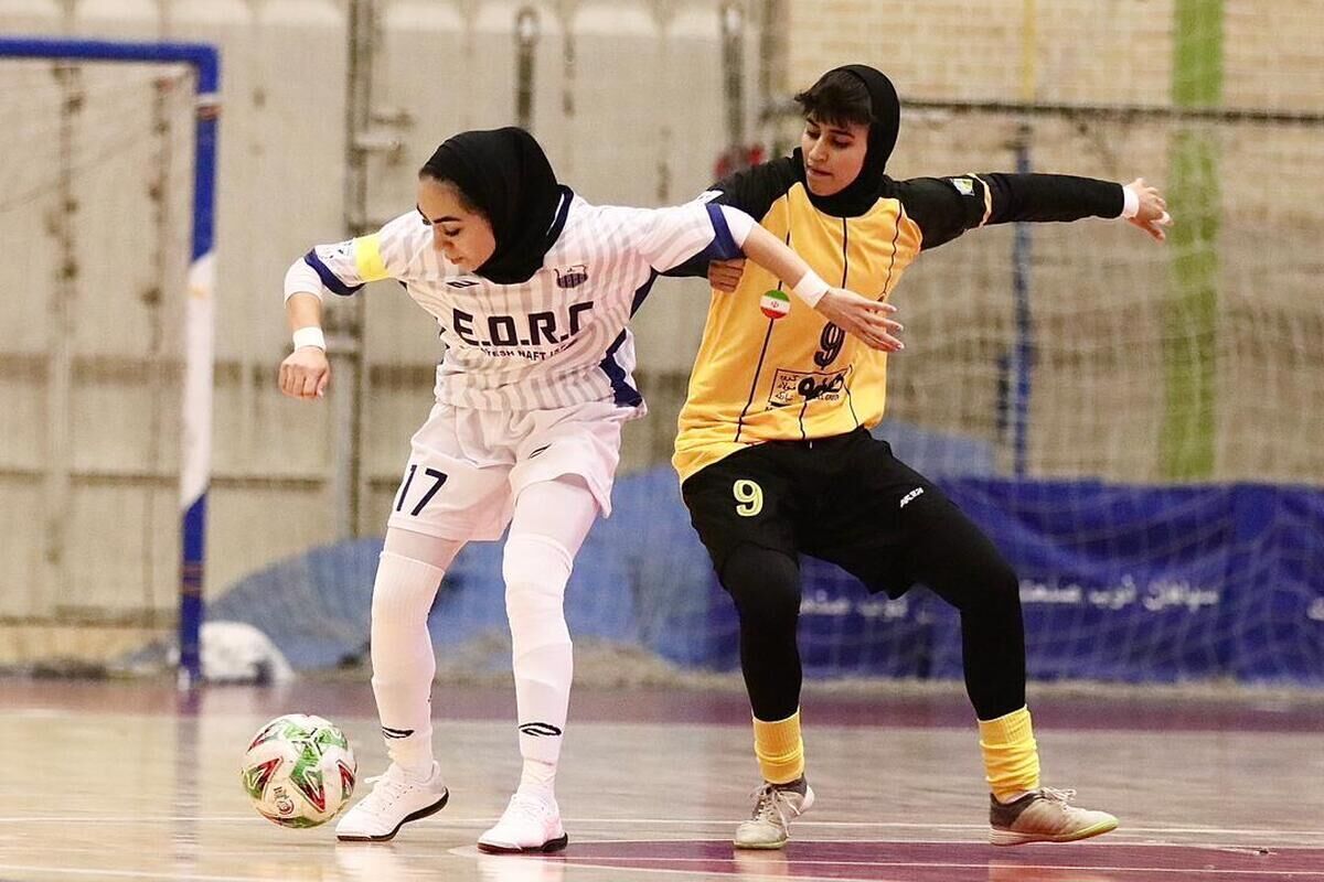 یک تساوی و یک باخت سهم اصفهان از هفته ششم لیگ فوتسال بانوان