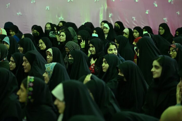 محفل صمیمی دختران دانشجوی فعال خوابگاه‌های دانشجویی شهر زاهدان 