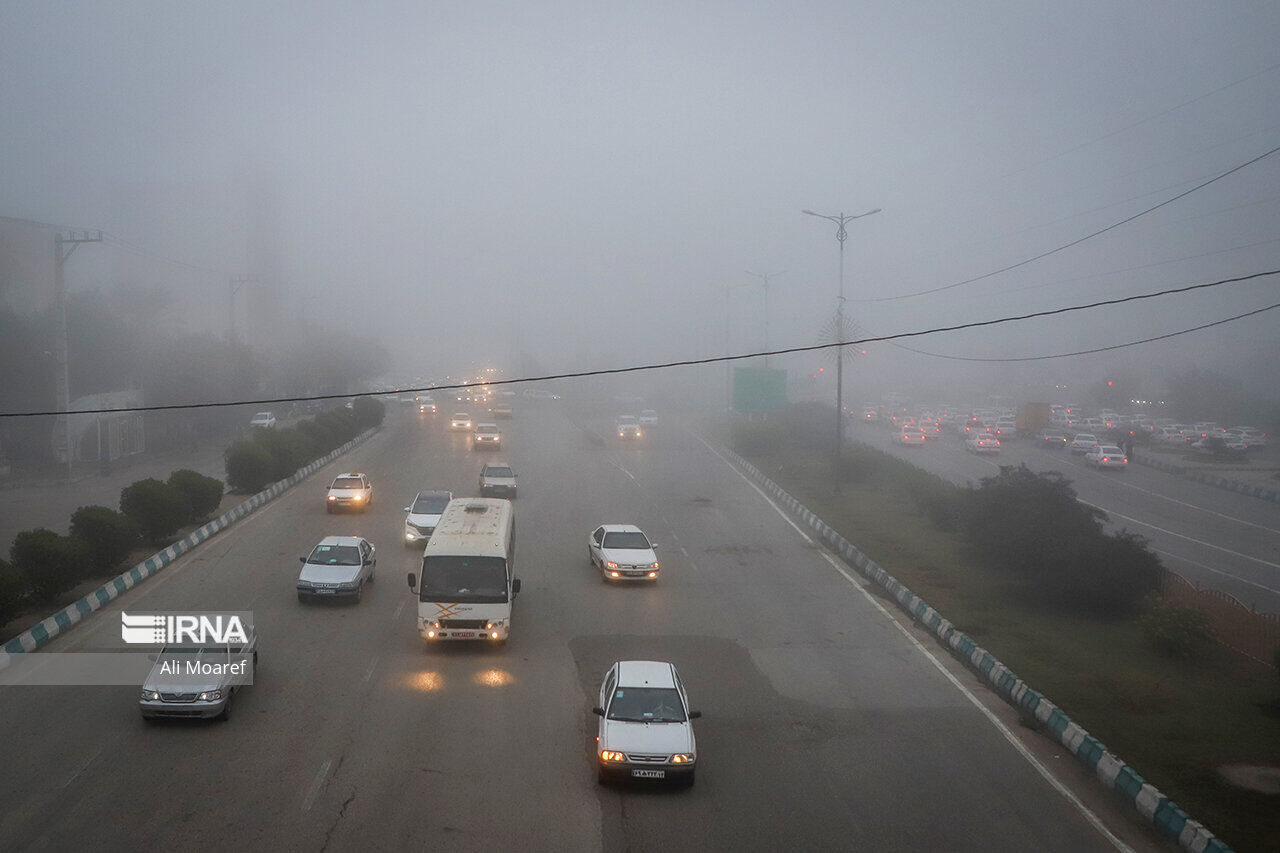 هشدار وقوع مه در محورهای خوزستان از اواخر وقت جمعه