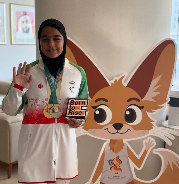 دست پر ورزشکاران نابینای فارس با ۲۷ مدال در بازیهای پاراآسیایی جوانان