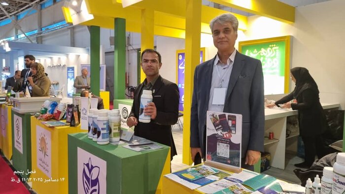 حضور فناوران پارک زیست فناوری خلیج فارس قشم در نمایشگاه بین‌المللی پژوهش