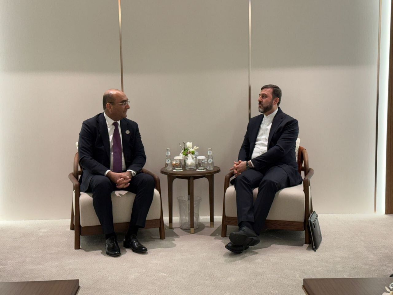 غریب آبادی با معاون سازمان های بین المللی وزارت خارجه ازبکستان دیدار کرد