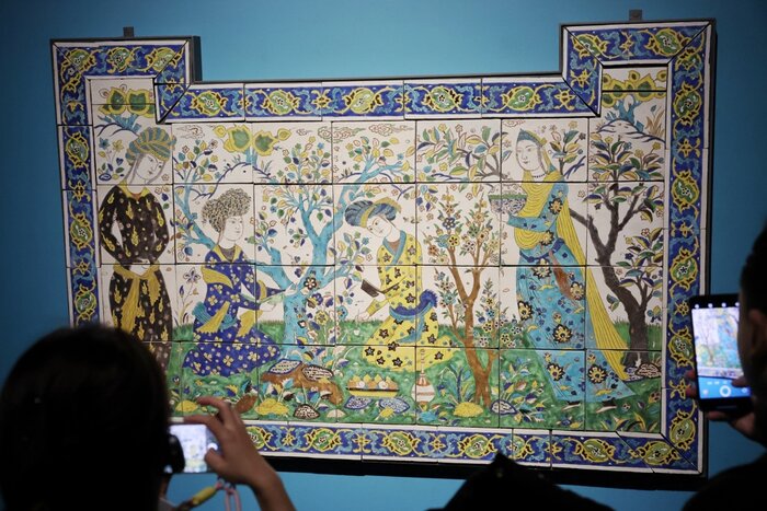 افتتاح معرض "معجزة اللوحات" للروائع الفنية من إيران والهند وتركيا في شنغهاي