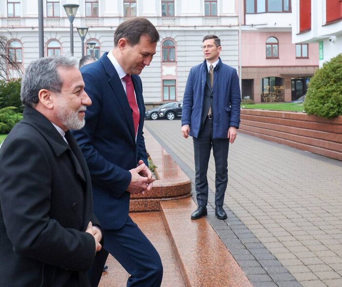 دیدار وزرای امور خارجه ایران و بلاروس در مینسک