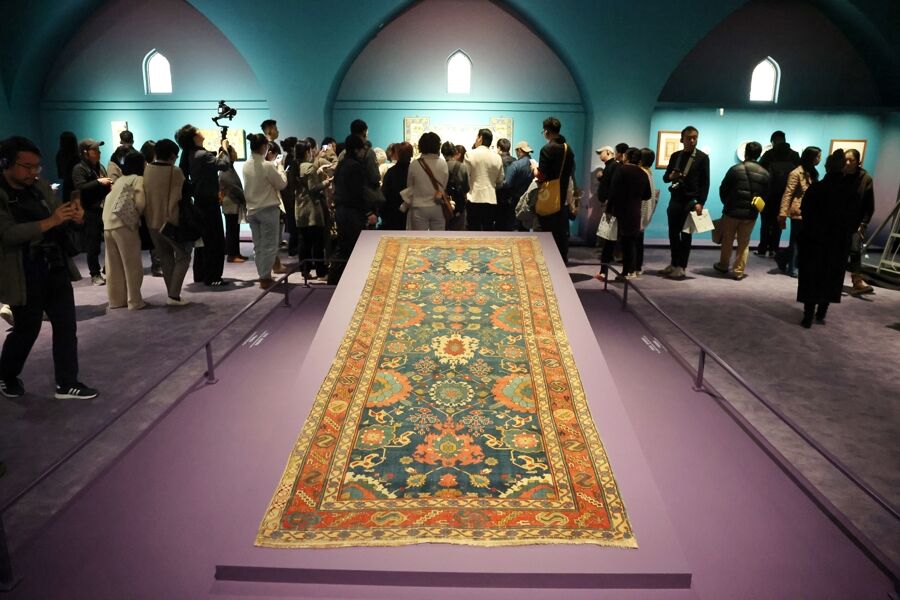 افتتاح معرض "معجزة اللوحات" للروائع الفنية من إيران والهند وتركيا في شنغهاي افتتاح معرض "معجزة اللوحات" للروائع الفنية من إيران والهند وتركيا في شنغهاي