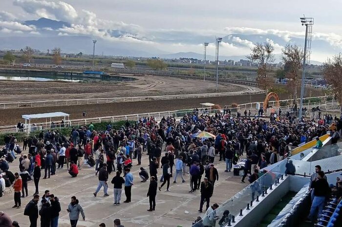 تاخت ۷۲ اسب در آغاز هفته هشتم کورس گنبدکاووس +فیلم