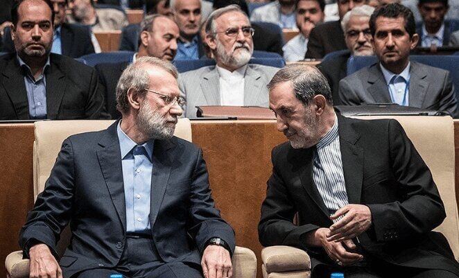 دیدار دبیر شورای عالی امنیت ملی با مشاور رهبر معظم انقلاب دیدار دبیر شورای عالی امنیت ملی با مشاور رهبر معظم انقلاب