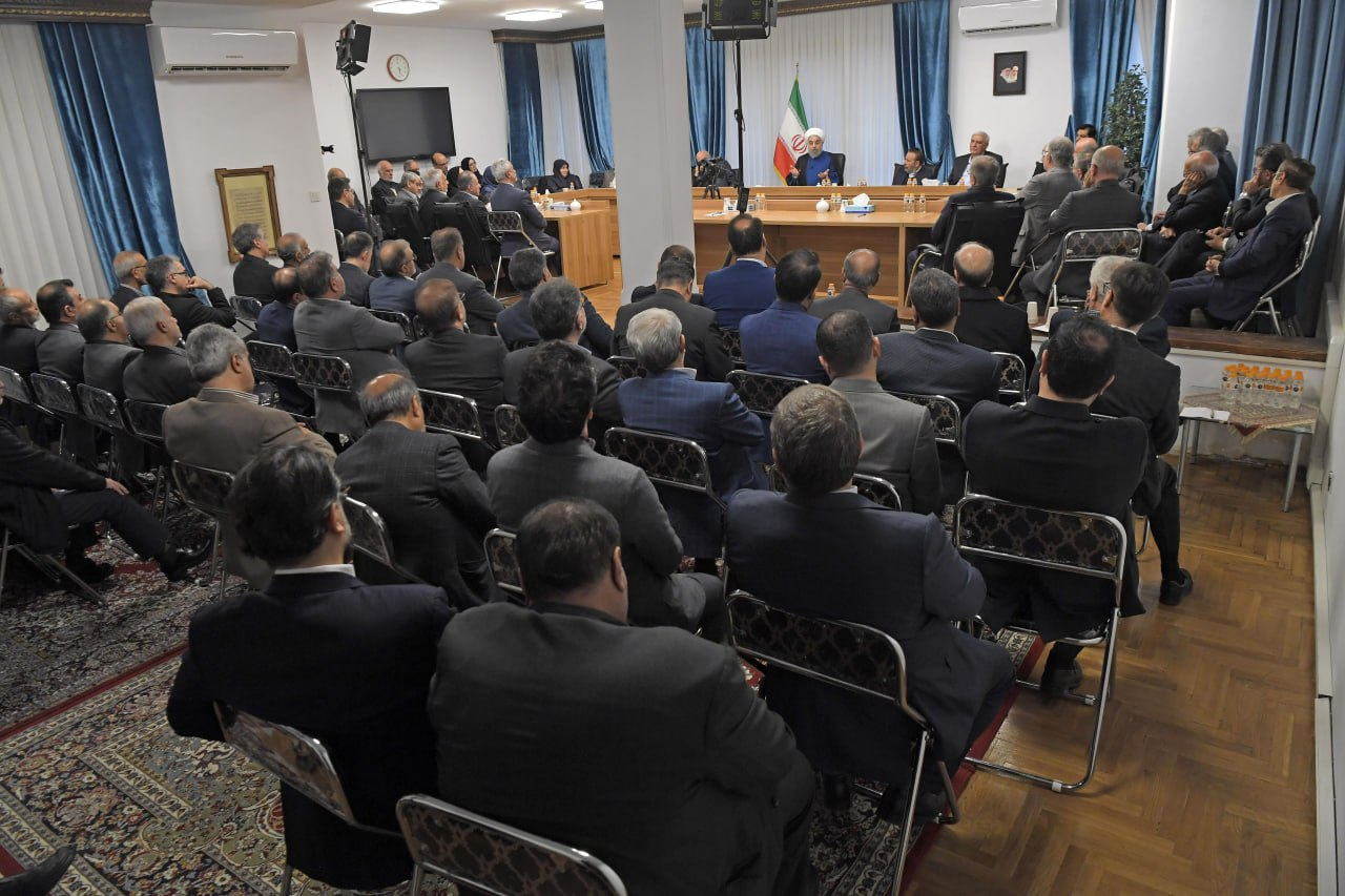 حسن روحانی: دوقطبیسازی و ایجاد یأس و ناامیدی دو خطر بزرگ برای کشور است