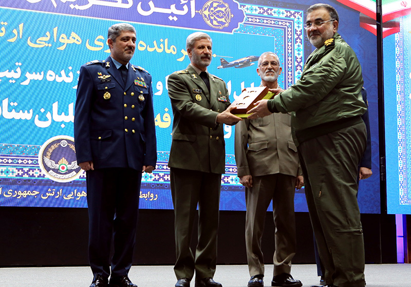 فرماندهان قرارگاه مشترک پدافند هوایی خاتم الانبیاء و نیروی هوایی ارتش منصوب شدند